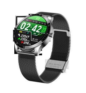 Quality IP68 Silicone Smart Watch , 240*240 Smart Ecg Temperature Bracelet wholesale