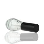 Spray Cap Serum Glass Bottle Matte Black 30ml