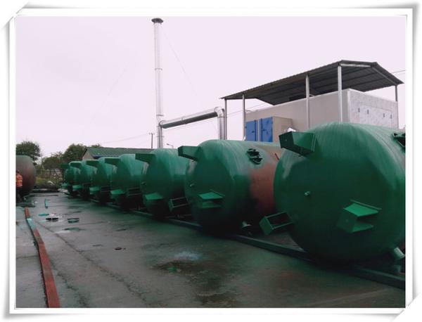 Carbon Steel Air Compressor Reservoir Tank , Small Portable Rotary Compressed