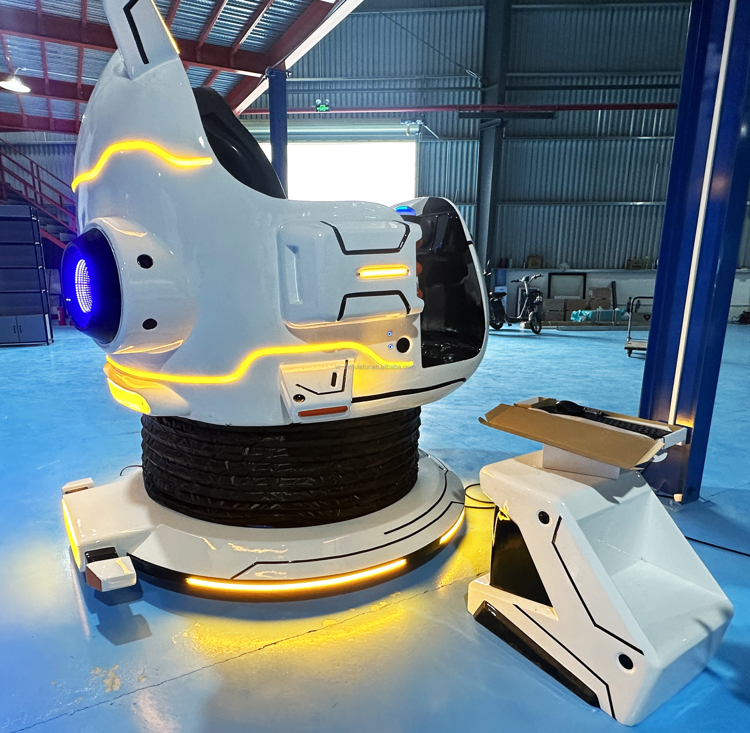 Dreamland Double Players VR Panda Adventure 9D VR UFO Cinema 360 Degree Rotation VR Flight Simulator