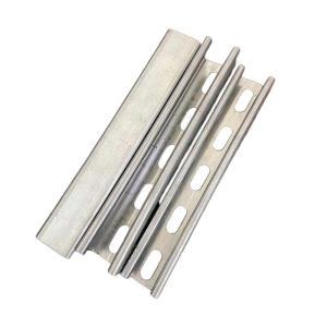 Quality C Shaped Alloy Aluminum Strut Channel For Wall Decoration Slotted C Channel wholesale
