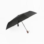 Black Auto Open Close Umbrella Zinc Plating Metal Pole Gents Automatic Umbrella