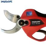 Finger protection and LED electric battery powered portable pruning shears 4.0CM