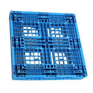 Quality 100% Virgin Material Hygienic Plastic Pallet 1100*1100mm Heavy Duty Steel Reinforced wholesale