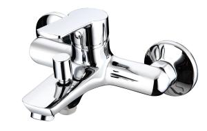 Quality Anti Corrosion Bathtub Single Handle Faucet Wall Mounted Mixer Tap Bathroom wholesale
