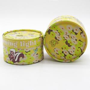 Quality Gold Foil Stamping Cardboard Tube Gift Box For Necklace Jewelry Packaging wholesale
