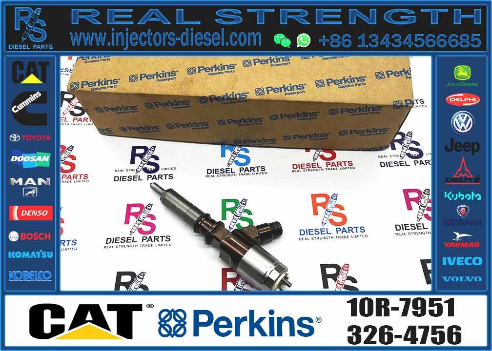 326-4756 10R-7951 32F61-00014 common rail Fuel Injector Fits for CAT C4.2 EXCAVATOR C 6.4 Engine 312D 320D 311D LRR