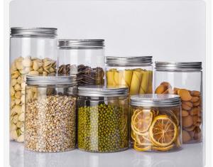 Quality Sustainable Plastic Cylinder Jar 6 Oz Cosmetic Jars Versatile Packaging wholesale