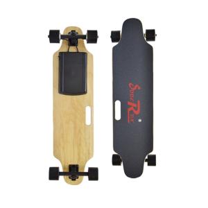 Quality Professional Portable Electric Skateboard , Black Dual Motor Electric Longboard wholesale