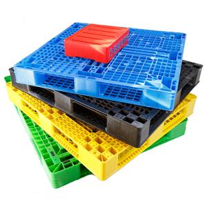 Quality PMMA TPU Rackable Plastic Pallets Molded Plastic Pallets Black wholesale