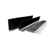 Dustproof 50mm Brush Draught Excluder Seal Weather Stripping For Garage Doors