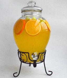 Quality glass juice / beverage dispensers wholesale
