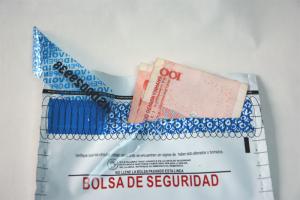 Quality Waterproof Coin Safe Tamper Evident Security Bags Digital Printing wholesale