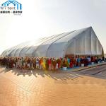 Outdoor TFS Curved Marquee Tent High Strength Metal Structure