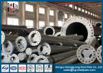 500KG Design Load Q345 Hot Dip Galvanized Electrical Steel Tubular Pole