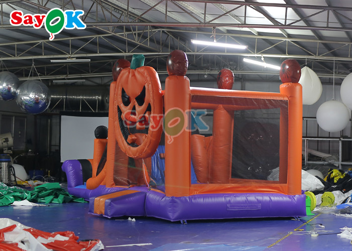 Giant Inflatable Party Bouncy Castle Slide Combo Halloween Inflatable Bounce House