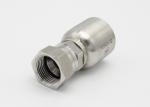 JIC Female 74 Degree High Pressure Hydraulic Hose Fittings 316 Stainless Steel