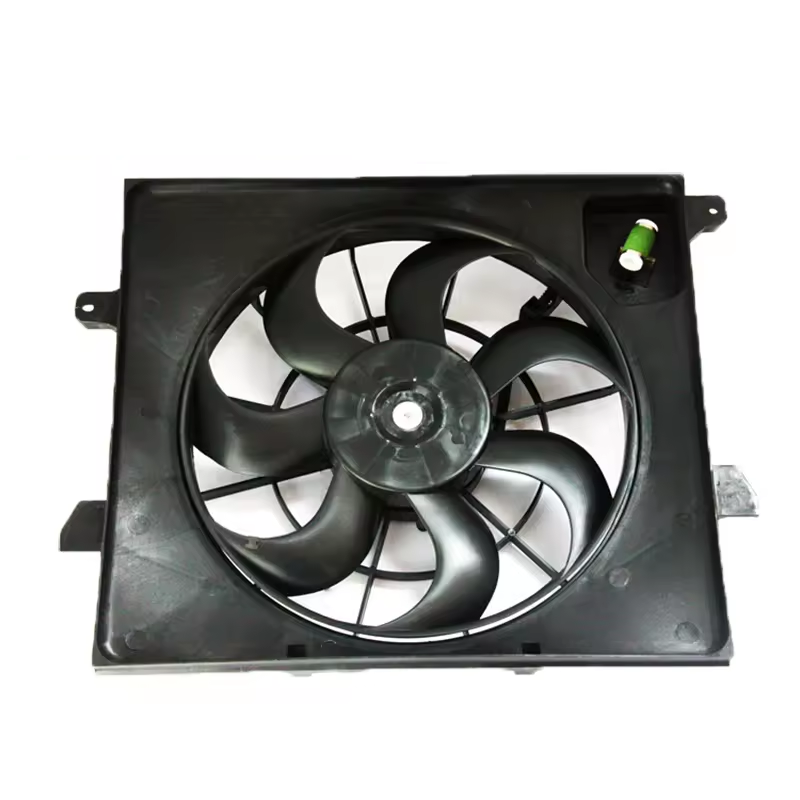 Auto Parts Car Radiator Water Tank Cooling Electric Radiator Fan Assembly for Hyundai SOUL 253802X000