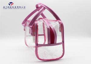 Quality 0.5mm Materials Thickness Super Soft PVC Bags Durable PU Leather Handle On Upper wholesale