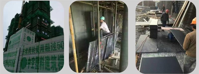 Durable 915mm Hollow Plastic Formwork For Building Formwork