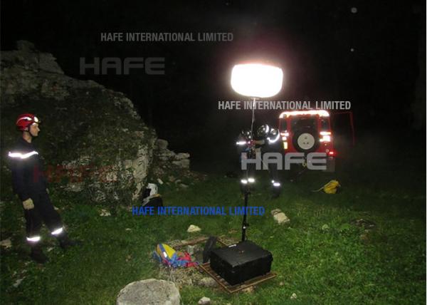 LED Rescue Balloon Lights Law Enforcement Portable For Earthquake Scene Disaster