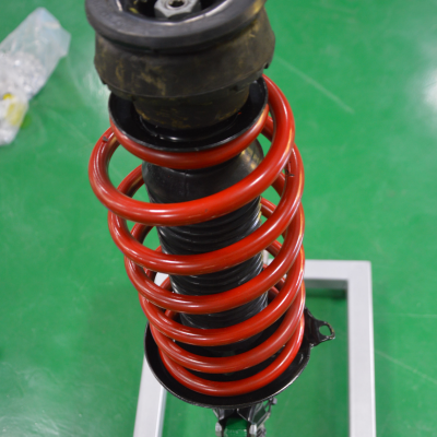 Suspension Assembly Cutaway Model With A Arms , Drive Shaft And Disc Brake