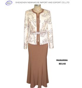 Quality designer 3 piece suit new arrival skirt suits wholesale