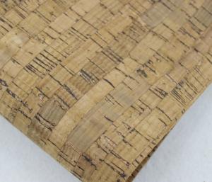Quality Popular 1.35m Width Dark Black Color Cork Fabric by Yard for Handbad, Wallet Making wholesale