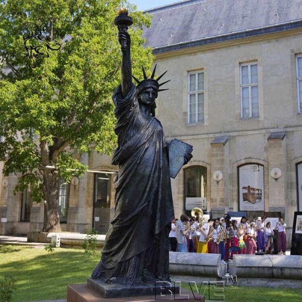 BLVE Bronze Liberty Goddess Statue of liberty Life Size Famous New York Outdoor