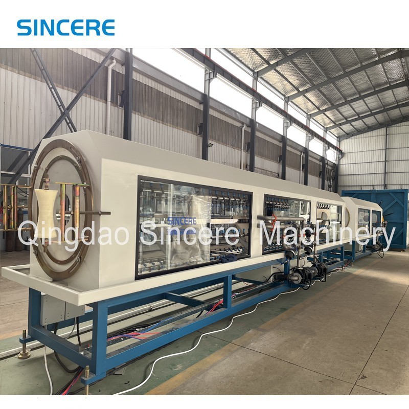 HDPE MDPE PP PEX Plastic Pipe Extrusion Line Machine 50mm 63mm