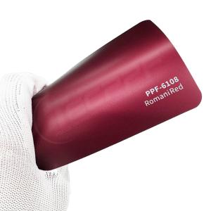 Quality PPF-6108 Romani Red Color Ppf Film Abrasion-Resistant wholesale