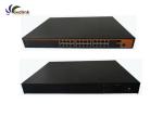 24 Gigabit 30W Fiber Optic POE Switch