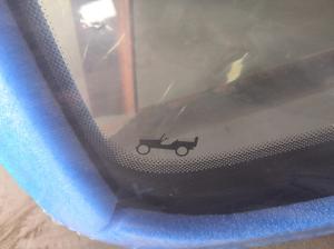 Quality Jeep Wrangler Rubicon 2019 Front Windshield Glass Auto Manufacturing wholesale
