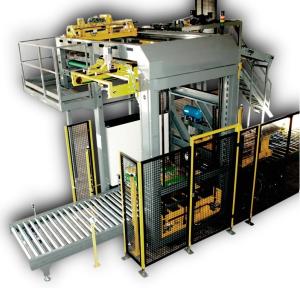 Quality Traditional Conventional Bag Palletizer System For Tray Robotic 20kg Bag wholesale