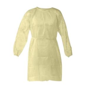 Quality 20gsm Disposable Isolation Gowns Non Woven With Elastic Cuffs wholesale
