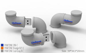 Quality New PVC USB Flash Disk 2D 3D with Logo 2GB 4GB 8GB wholesale