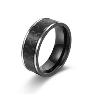Quality 316l Stainless Steel Ring Blanks Custom Titanium Ring For Men wholesale