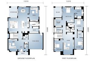 Quality AS4600 Prefabricated 2 Bedroom Luxury Villa Home Kit With Light Steel Frame wholesale
