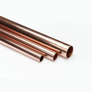 Quality Water Tube Copper Pipe Customized For Oil / Gas Transportation System wholesale