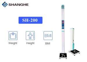 Quality Land Wheel Ultrasonic Height And Weight Machine , RS232 Interconnection Smart Weigh Digital Scale wholesale