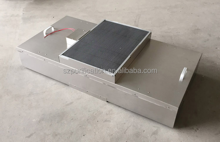 SUS304 HEPA Fan Filter Unit Steel Cleanroom FFU 35KG