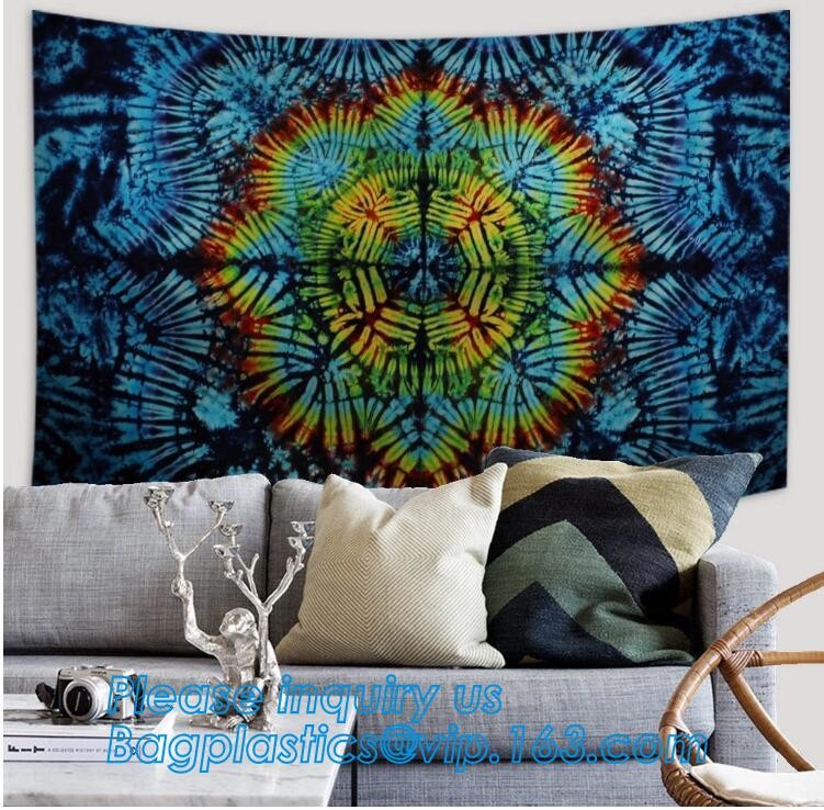 Bohemian wholesale indian tree of life sun moon Custom printed hippie tapestry wall hangings,wholesale home decor bohemi