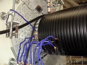Quality HDPE Spiral Wind Drainage Pipe Extrusion Line wholesale