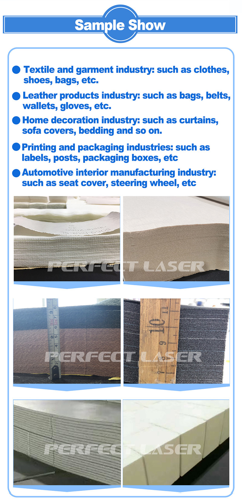 Automatic Multi-Layer Fabric Cutting Machine for Cotton / Nylon / Wool / Artificial Leather-PE-B2025II