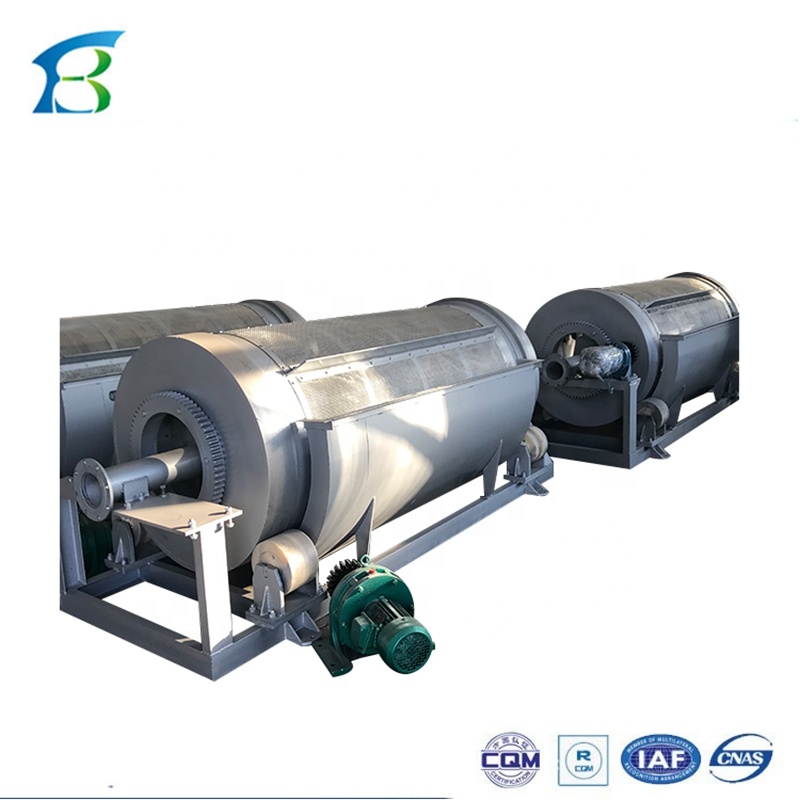 High Productivity Rotary Drum Filter Machine for Algae Removal in Stainless Steel