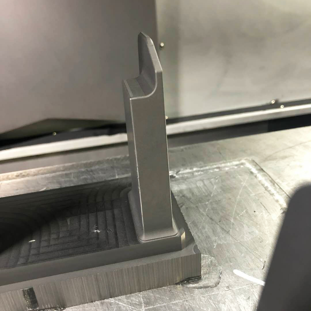 Isostatic graphite block used for EDM electric discharge machining