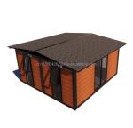 Removable Sandwich Panels Flat Pack Prefabricated Garden House for Easy Assembly