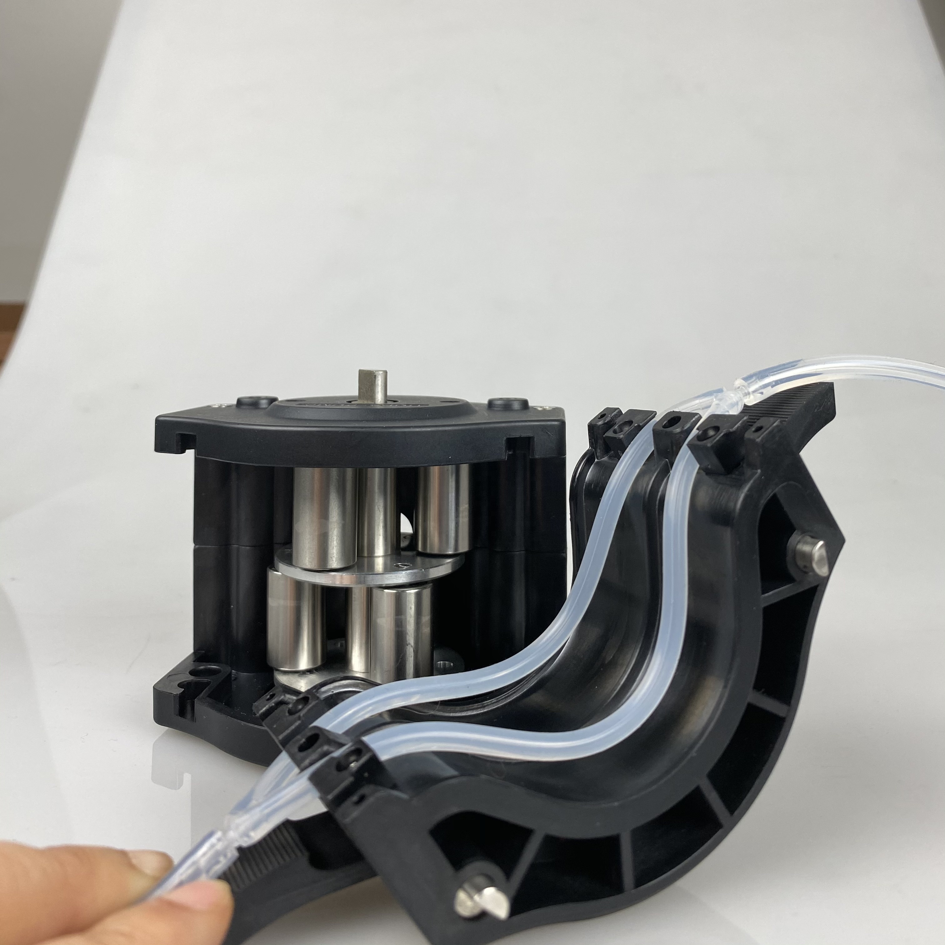 Compact Size And Low Pulse Peristaltic Pump Head DMD15-2A High Accuracy