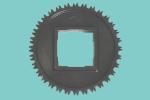 ZY800FG FLUGH GRID MODULAR BELTS SPROCKETS DRIVE WHEELS FOR PLASTIC MODULAR