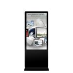 Black HD Screen Indoor Digital Advertising Display USB Powered For Pharmacy